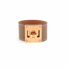 Hermes Kelly Dog Bracelet Etoupe - Size T2 hand-chain-bracelet  