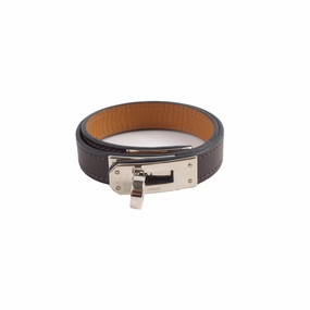 Hermes Kelly Double Tour Bracelet Brown Size S/T2 hand-chain-bracelet  