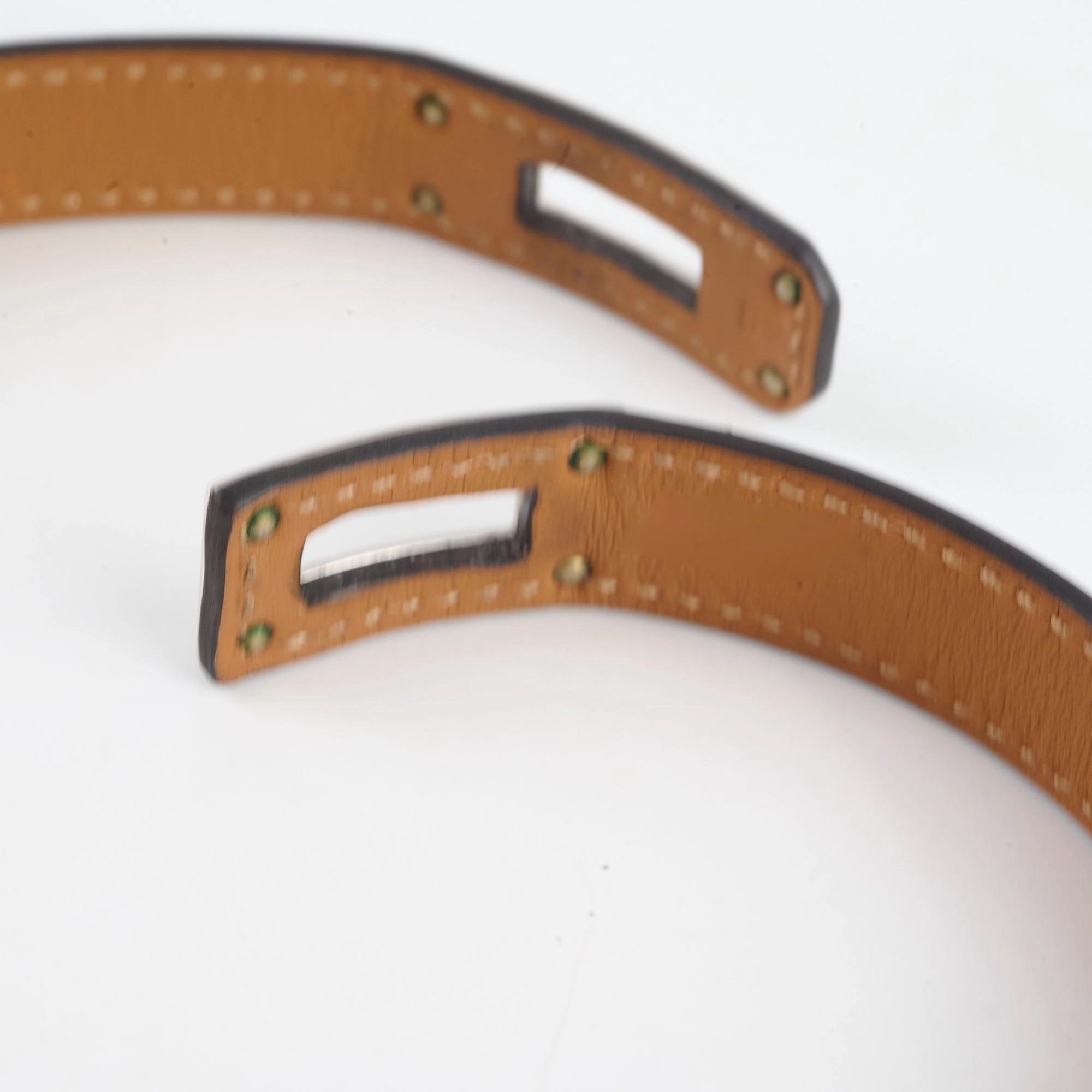 Hermes Kelly Double Tour Bracelet Size S/T2 Blue