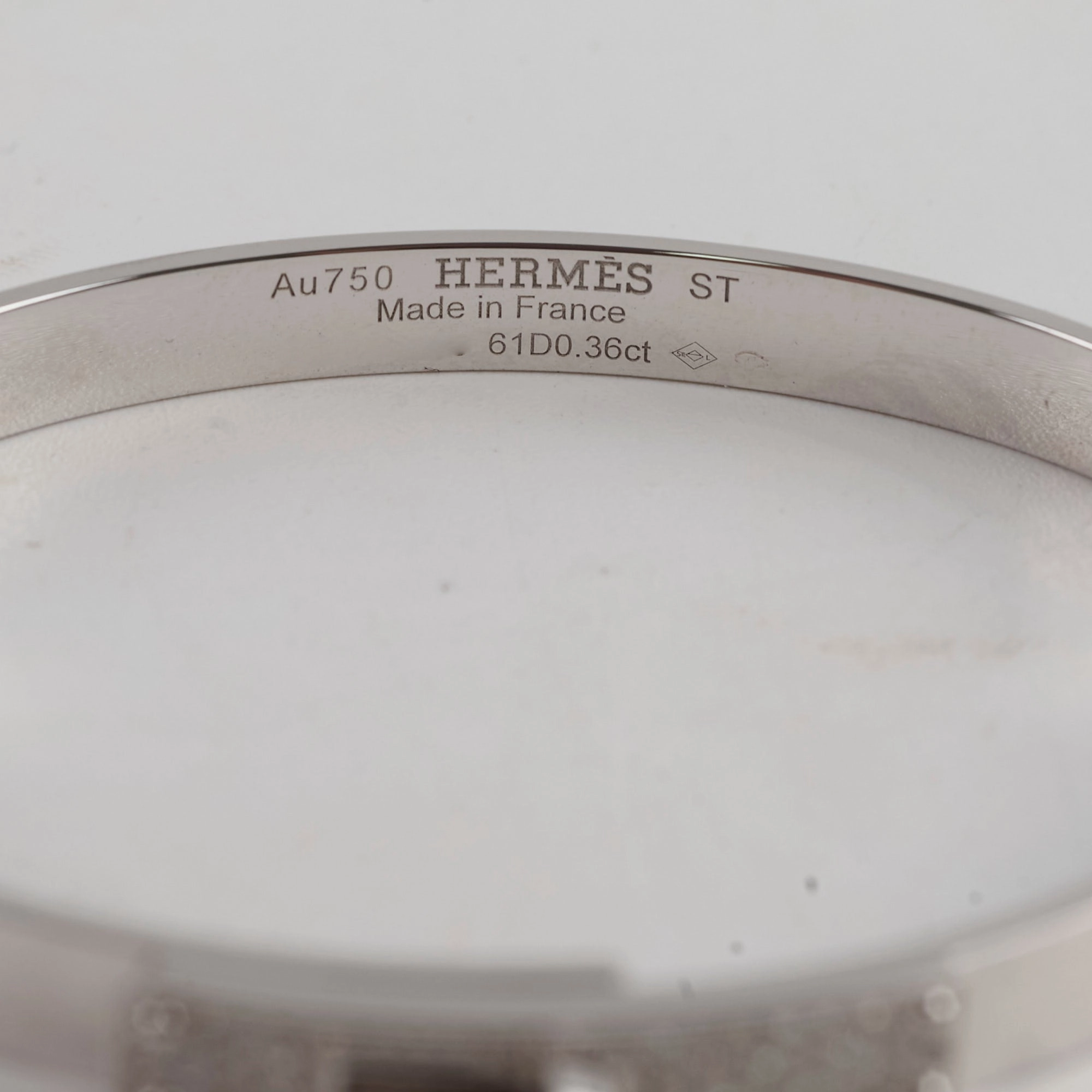 Hermes Kelly White Gold Small Model Size SH