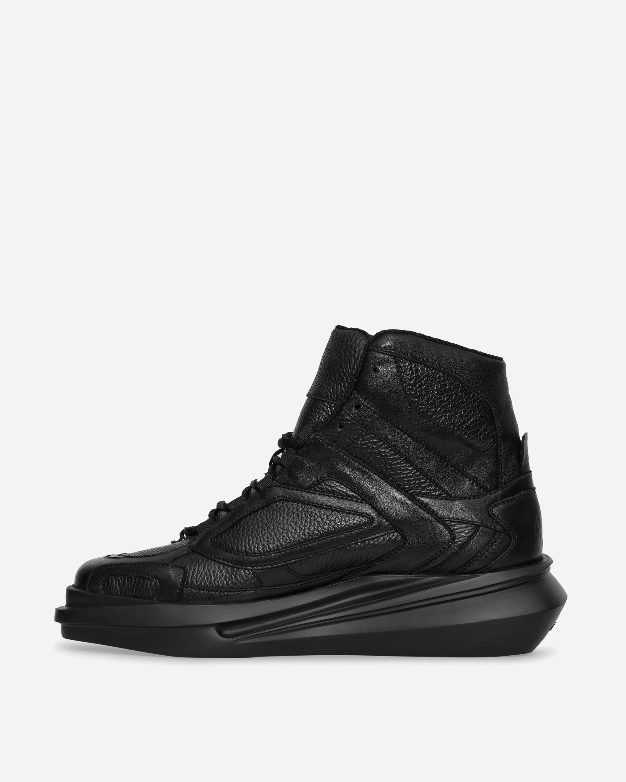 High Top Mono Wander-Sneakers Schwarz