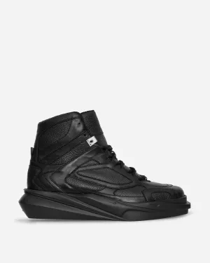 High Top Mono Wander-Sneakers Schwarz