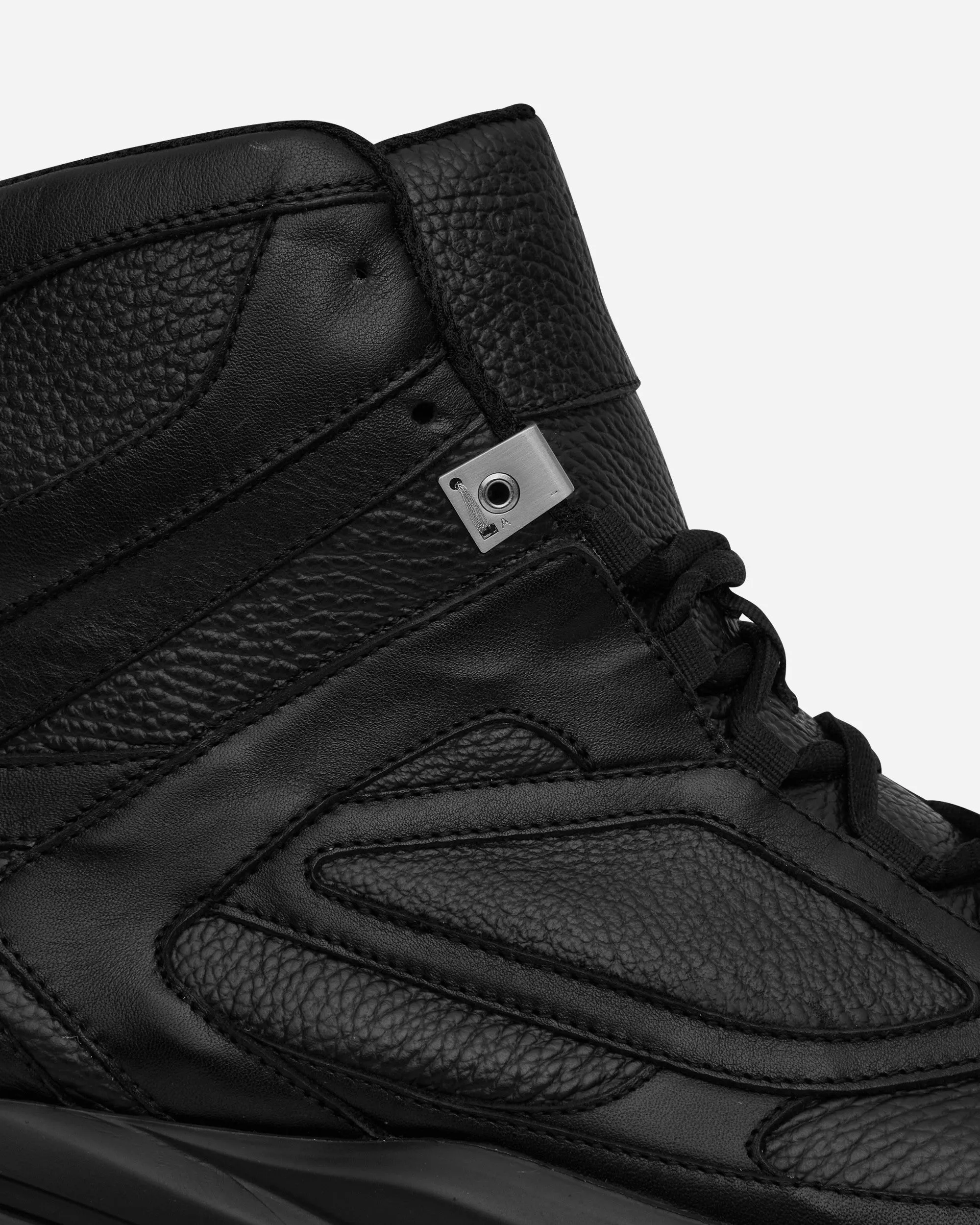 High Top Mono Wander-Sneakers Schwarz