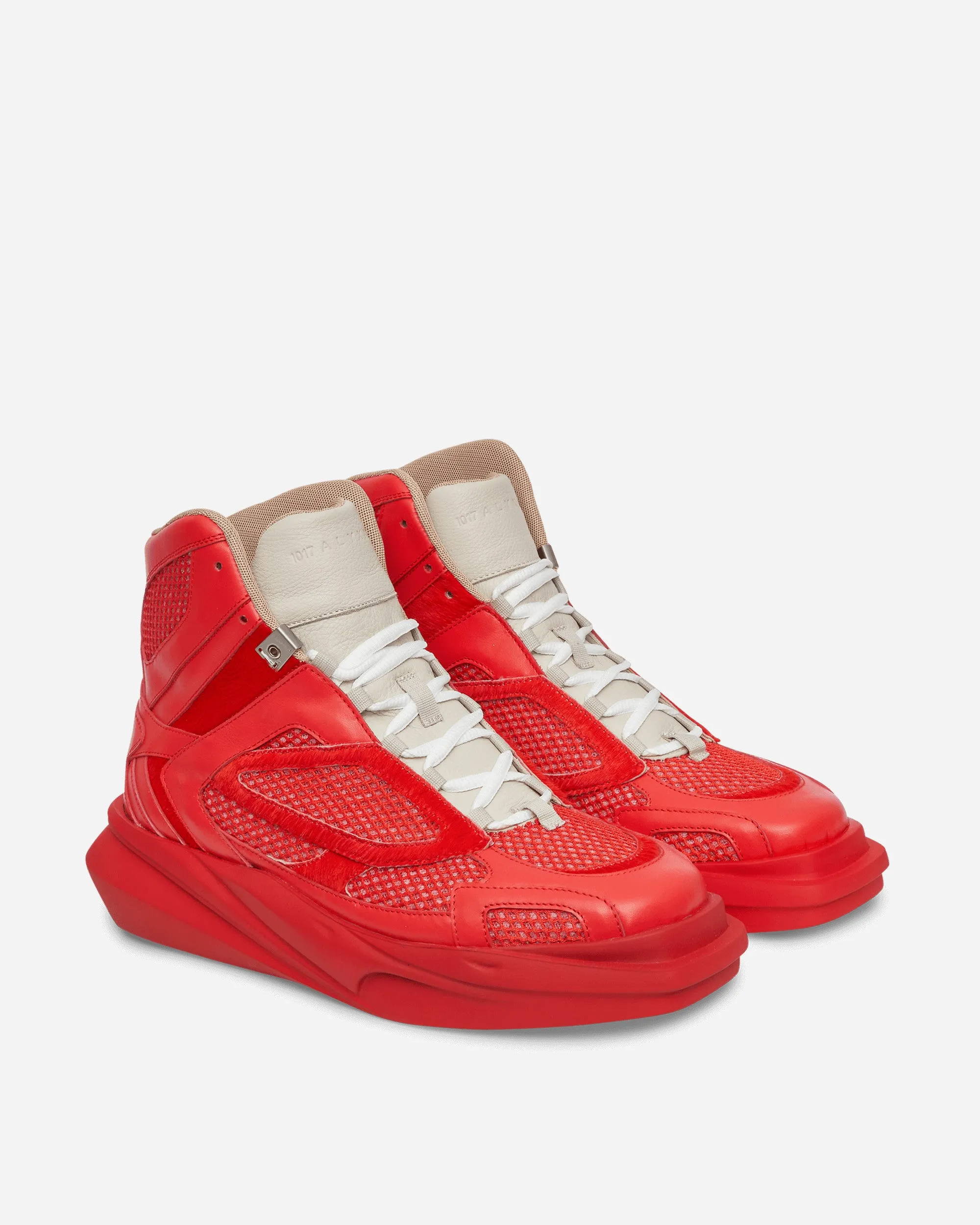 High Top Mono Wander-Sneakers Rot