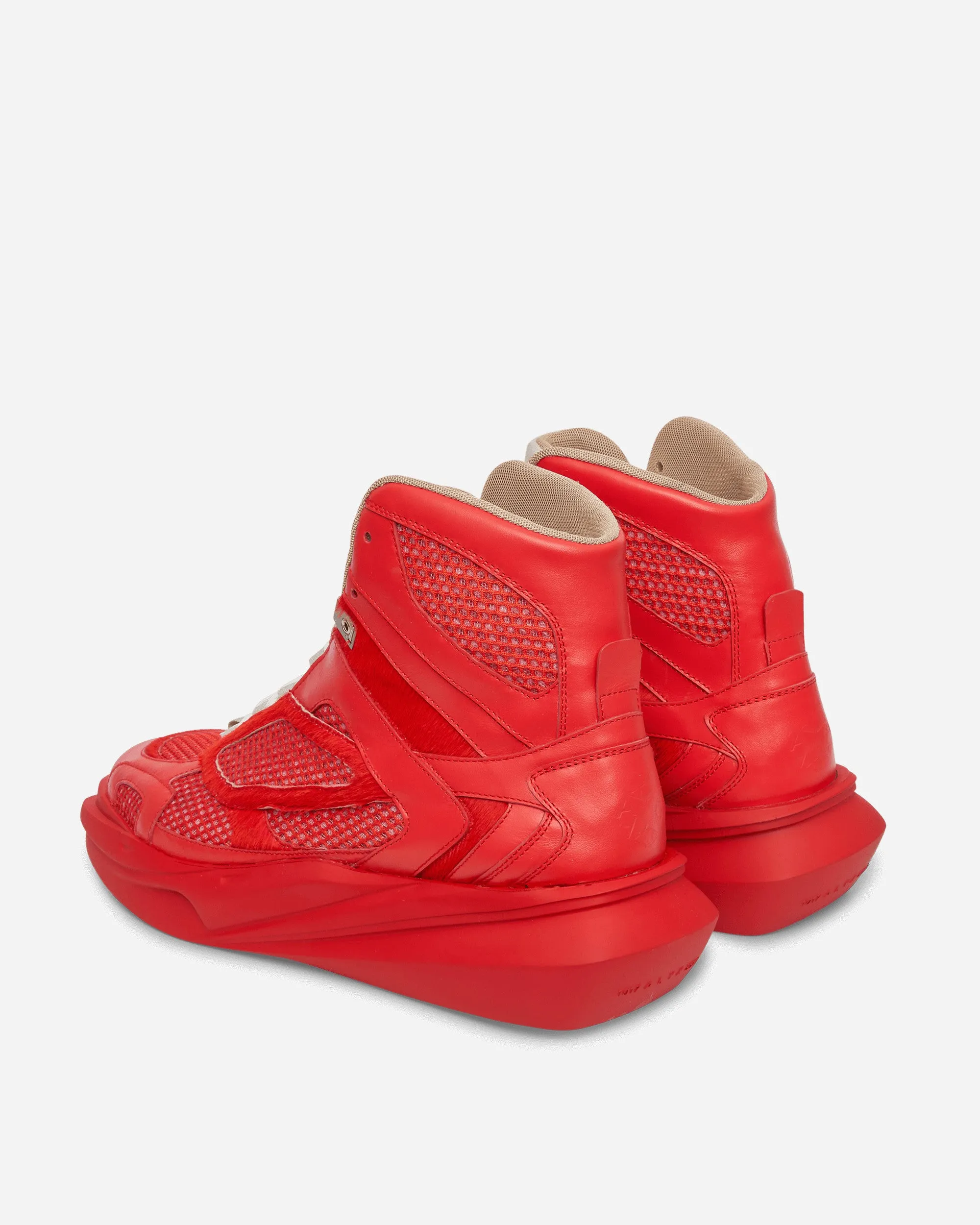 High Top Mono Wander-Sneakers Rot