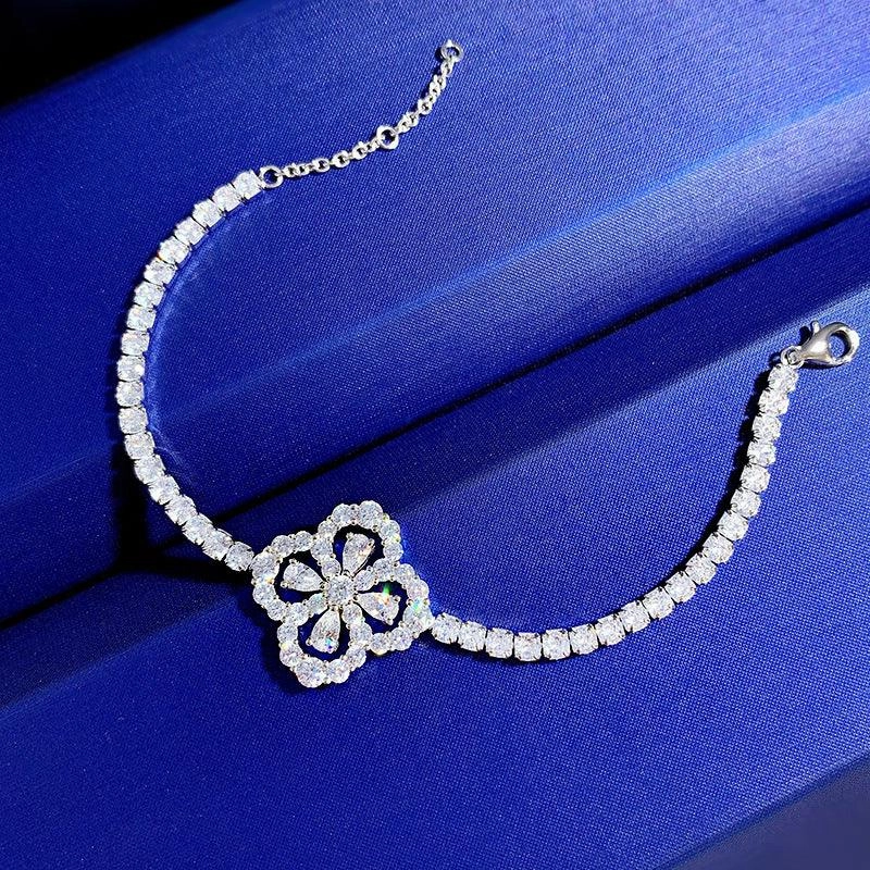 High Carbon Diamond Niche Fashion Design Feel Bracelet For Women