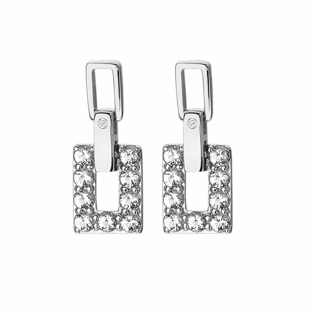 Hot Diamonds Echo White Topaz Drop Earrings DE716 ear-earrings  