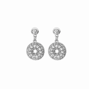 Hot Diamonds Forever White Topaz Drop Earrings DE722 ear-earrings  