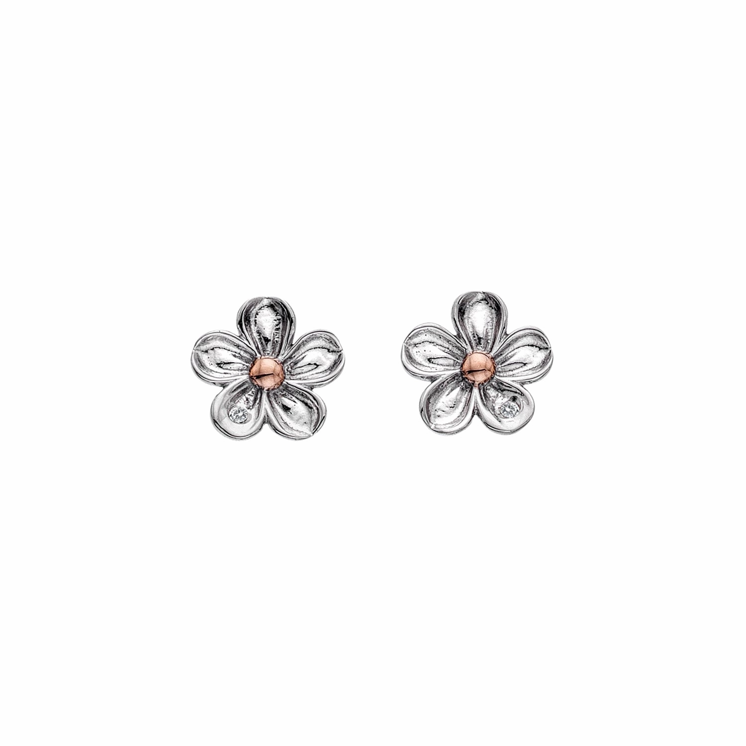 Hot Diamonds Forget Me Not Stud Earrings DE618 ear-earrings  