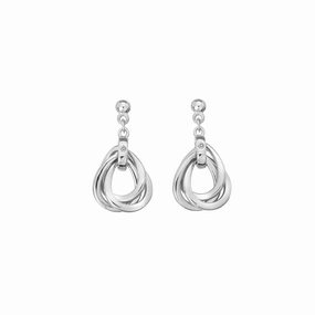 Hot Diamonds Trio Teardrop Earrings DE644 ear-earrings  