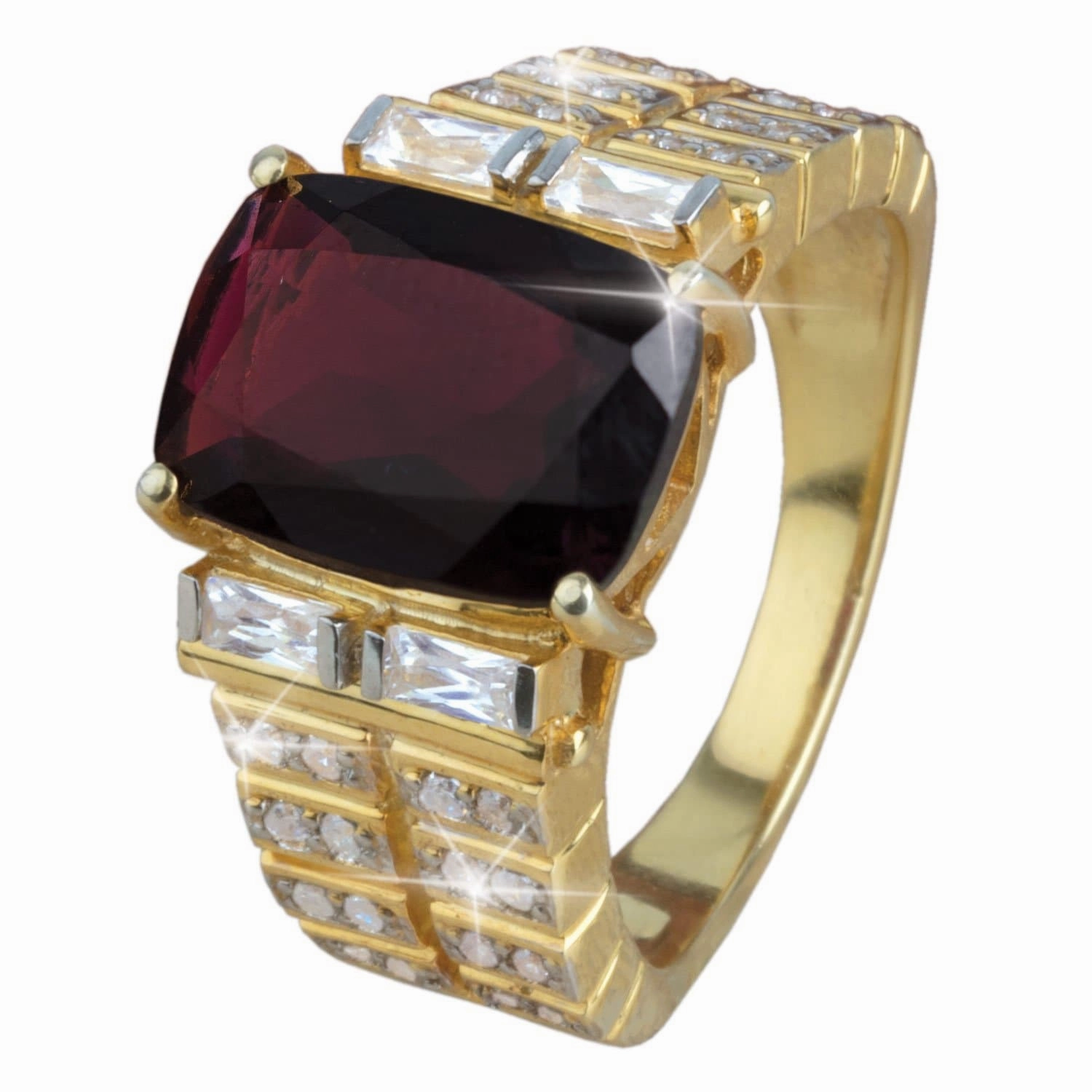 Hudson Garnet Men's Ring 