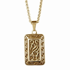 Hudson Gold Pendant 