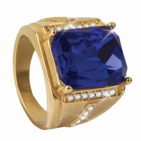 Hunter Blue Men's Ring 