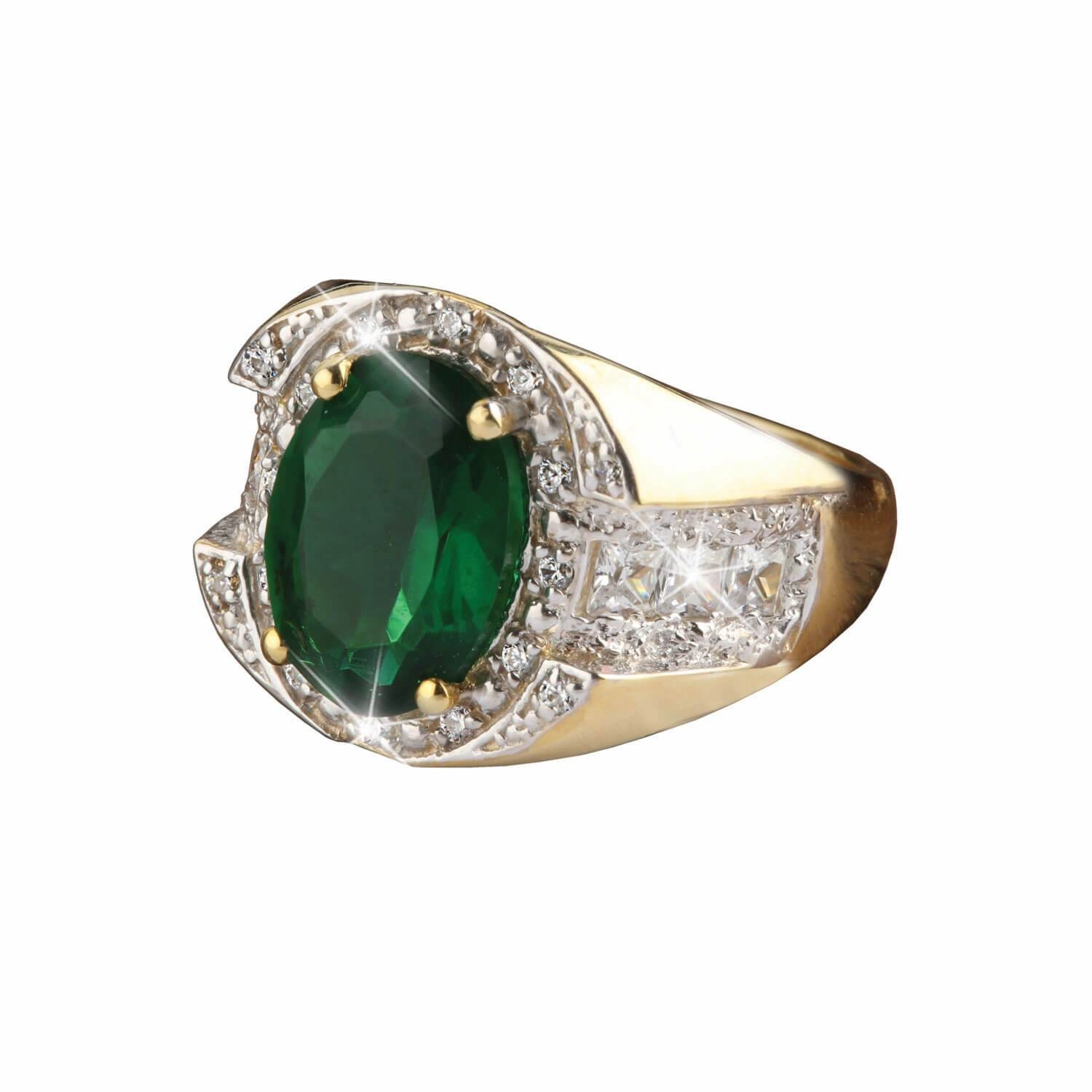 Hunter Green Men's Ring