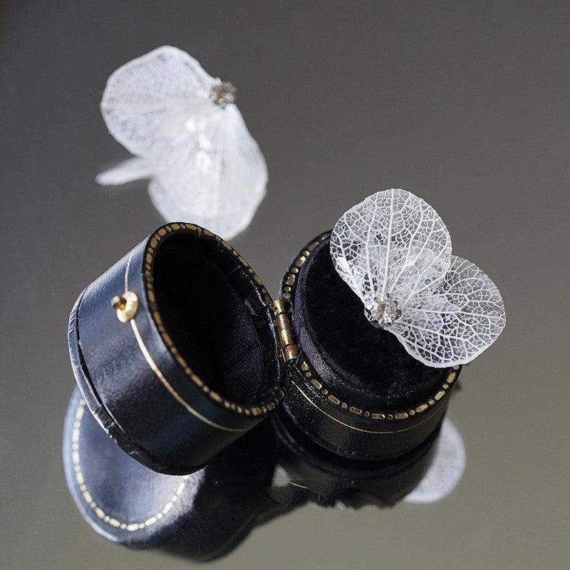 Hydrangea Immortal Flower Fairy Air Ear Decoration Mosquito Coil Ear Clip