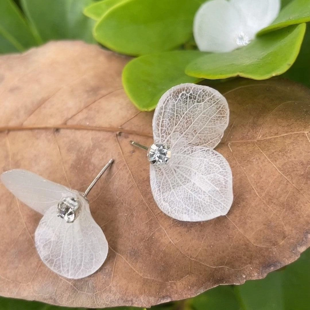 Hydrangea Immortal Flower Fairy Air Ear Decoration Mosquito Coil Ear Clip