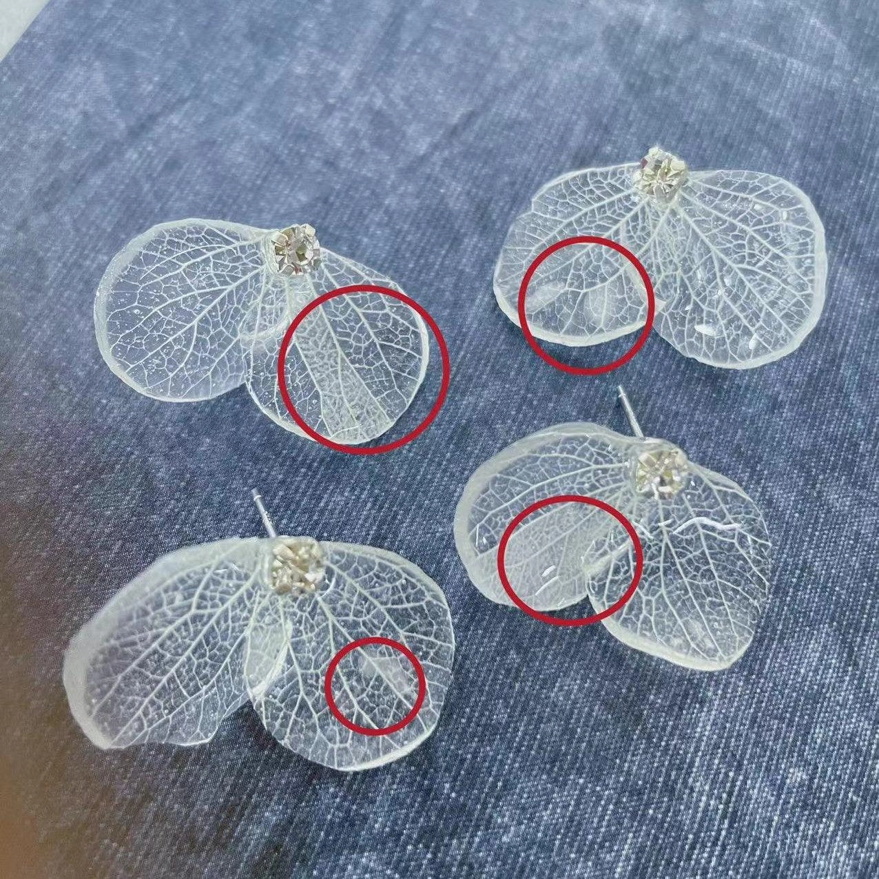 Hydrangea Immortal Flower Fairy Air Ear Decoration Mosquito Coil Ear Clip