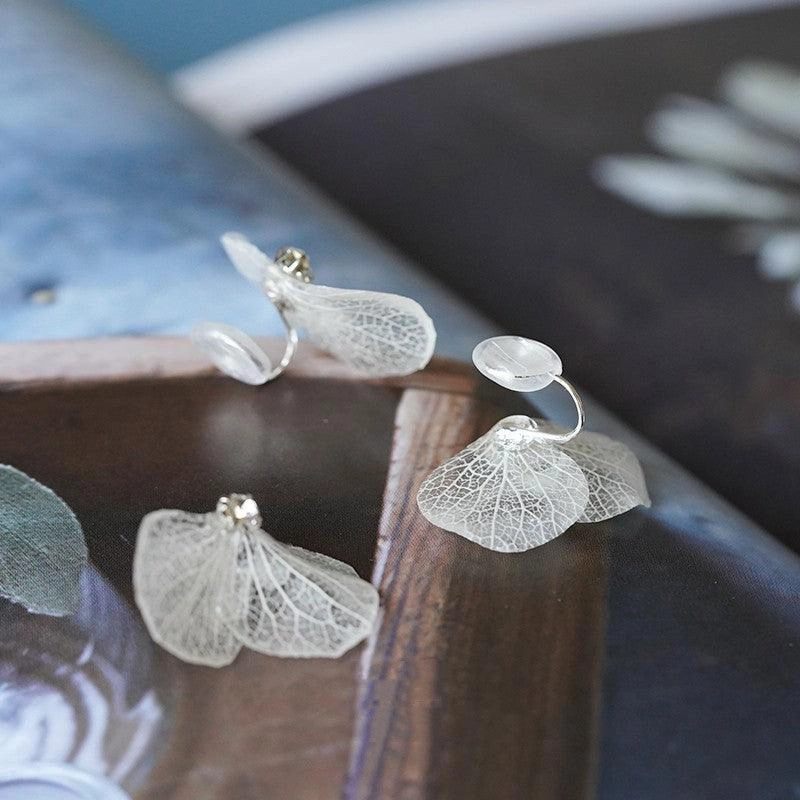 Hydrangea Immortal Flower Fairy Air Ear Decoration Mosquito Coil Ear Clip