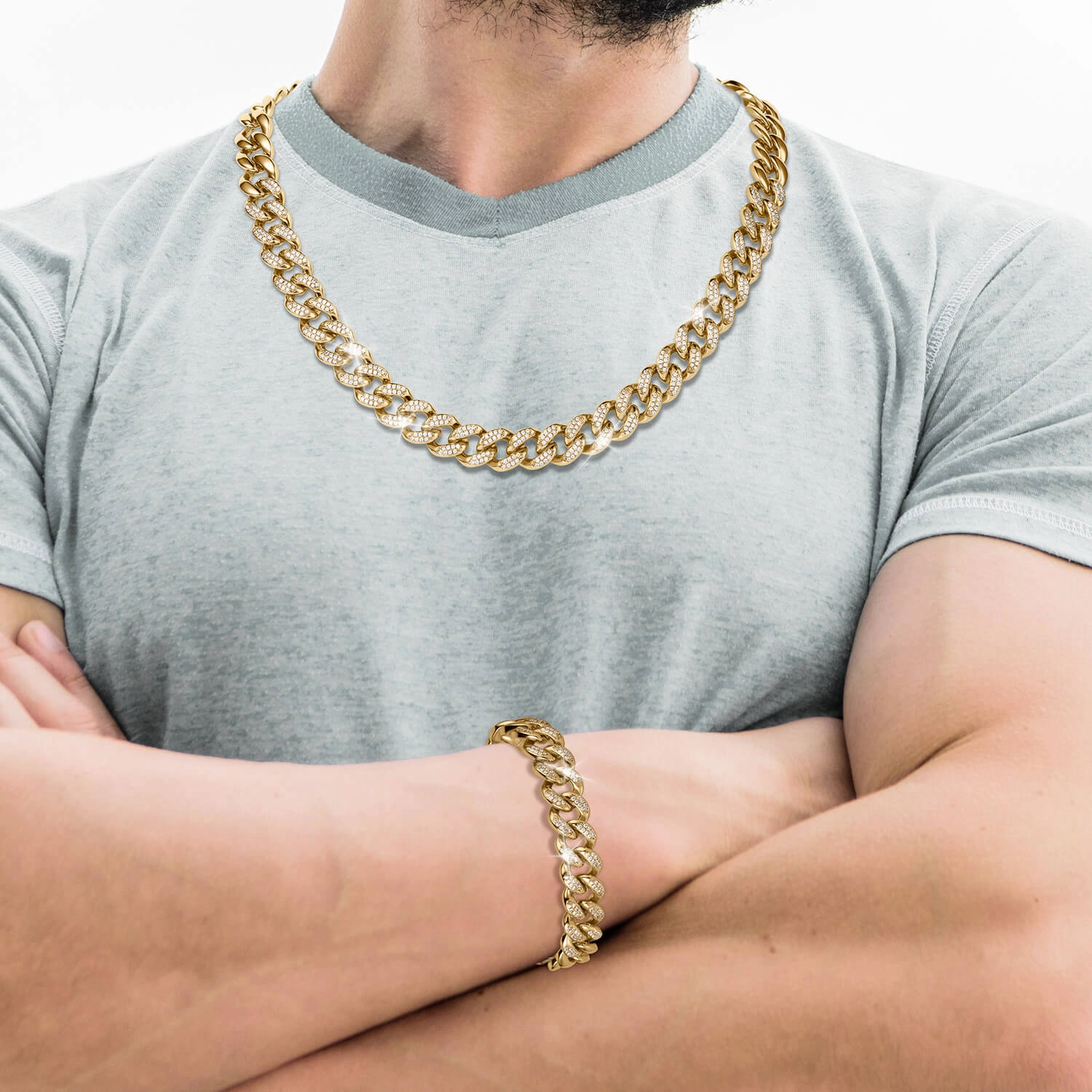 Ice Curb Necklace