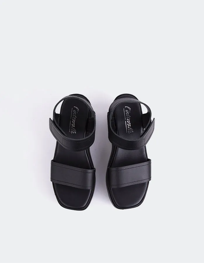 Ideales Schwarz Leder