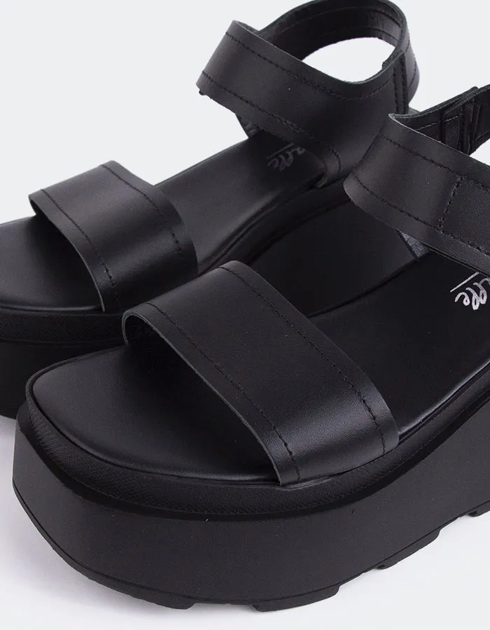 Ideales Schwarz Leder