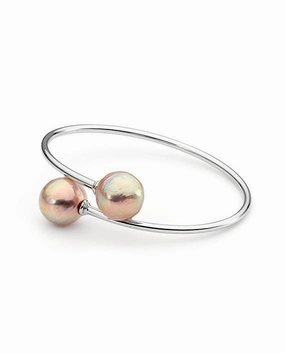 Ikecho Freshwater Pearl Edison Bangle hand-chain-bracelet  