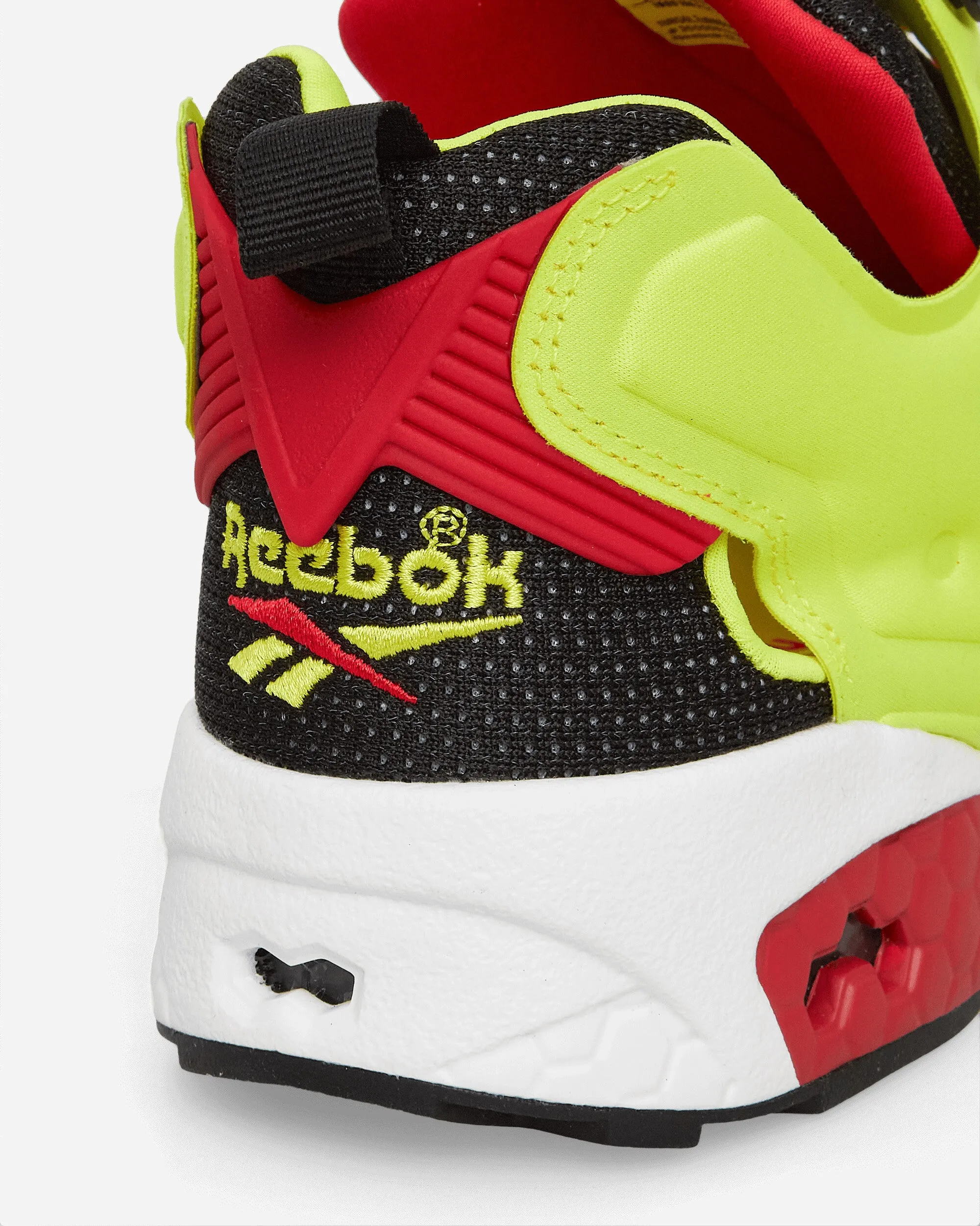 Instapump Fury 94 Sneakers Hypergrün / Vektorrot / Kernschwarz