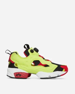 Instapump Fury 94 Sneakers Hypergrün / Vektorrot / Kernschwarz