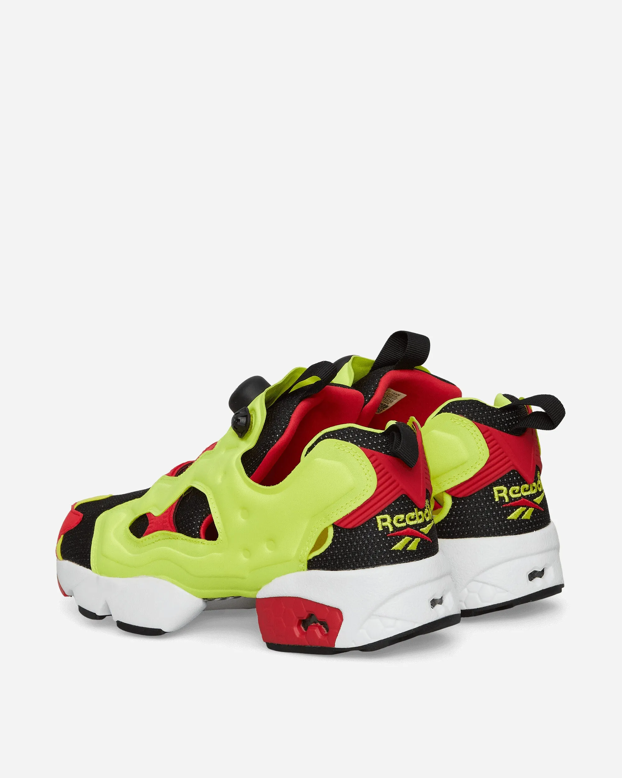 Instapump Fury 94 Sneakers Hypergrün / Vektorrot / Kernschwarz
