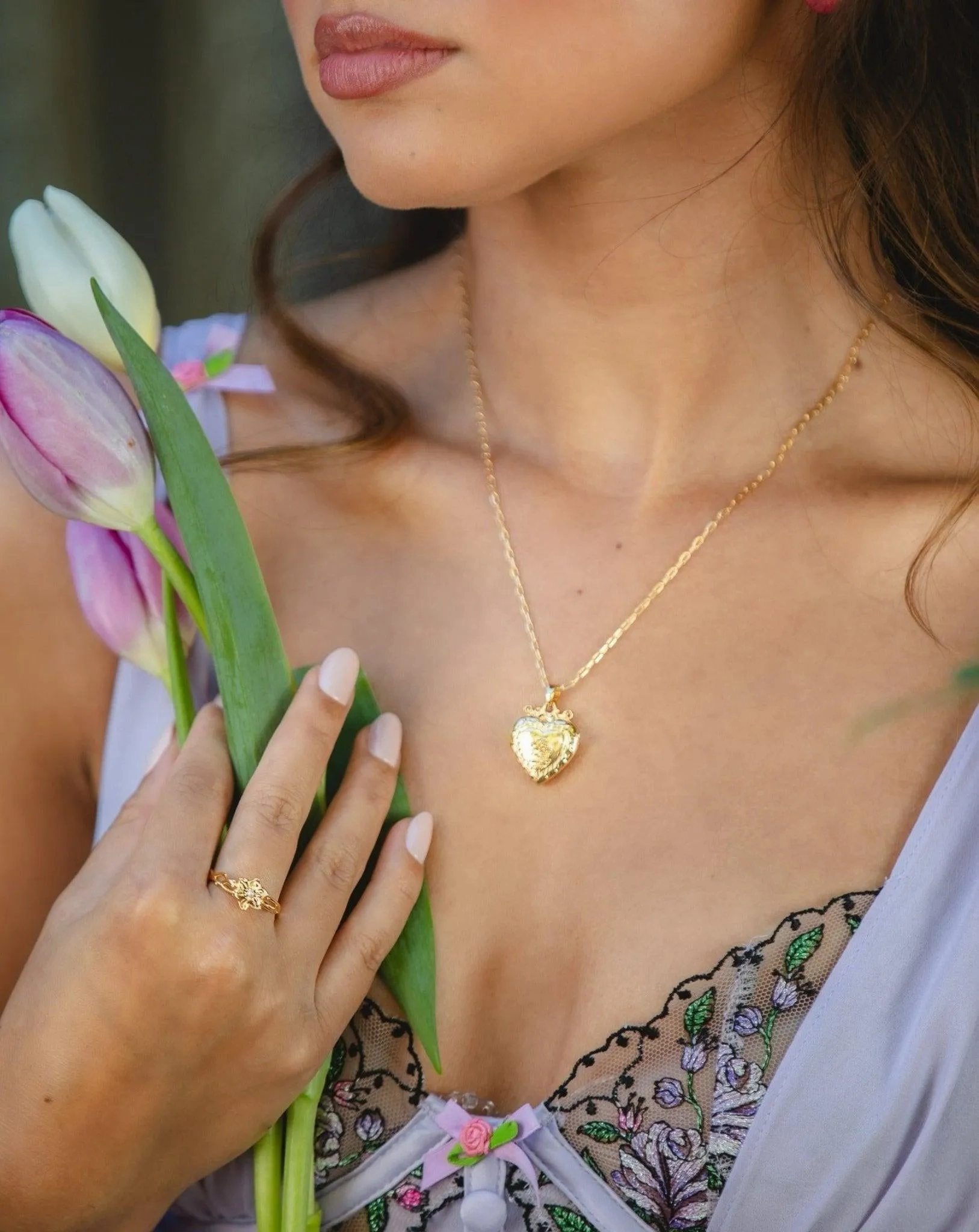 Isabela Locket Necklace
