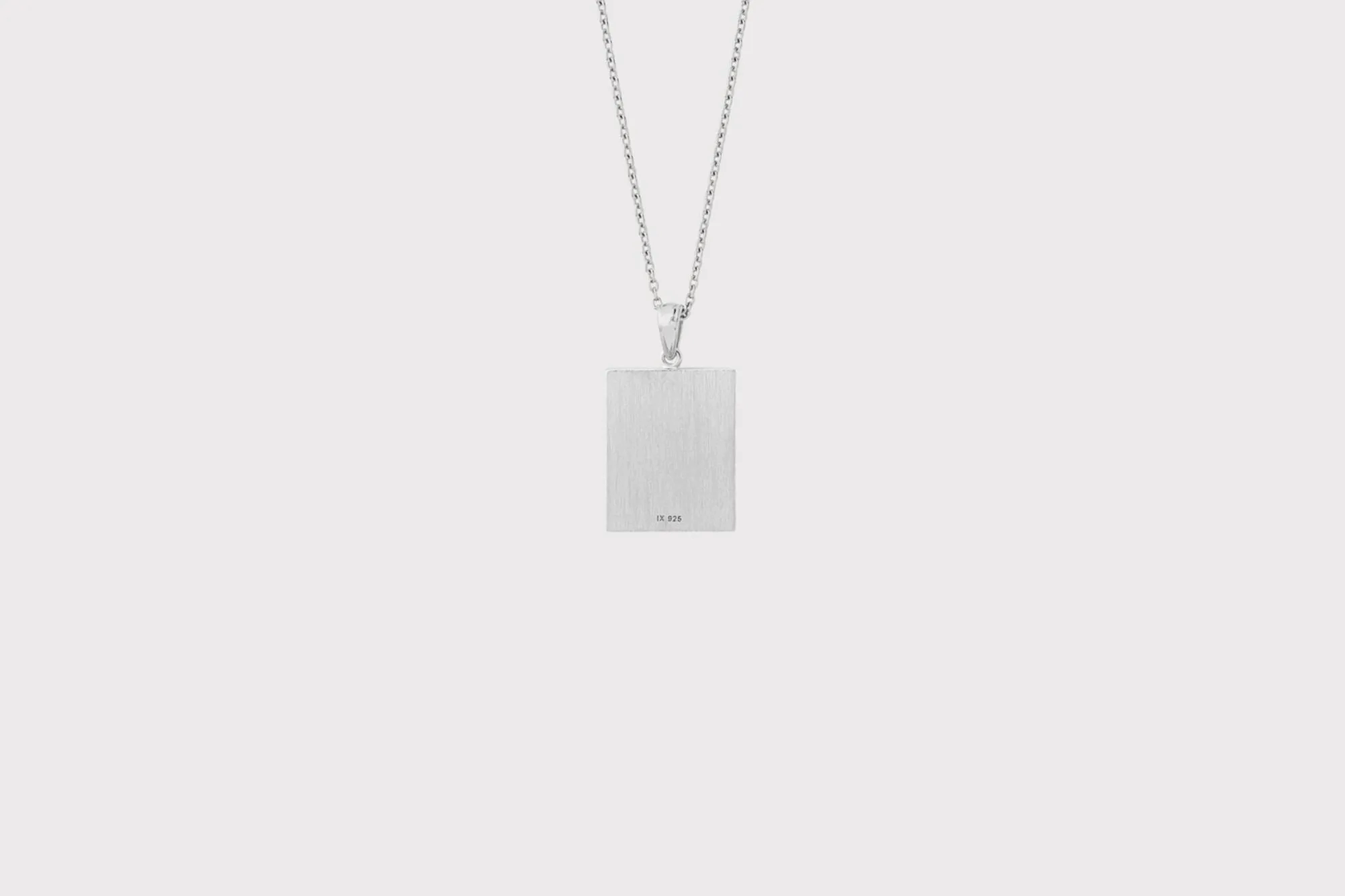 IX Angel Silver Pendant