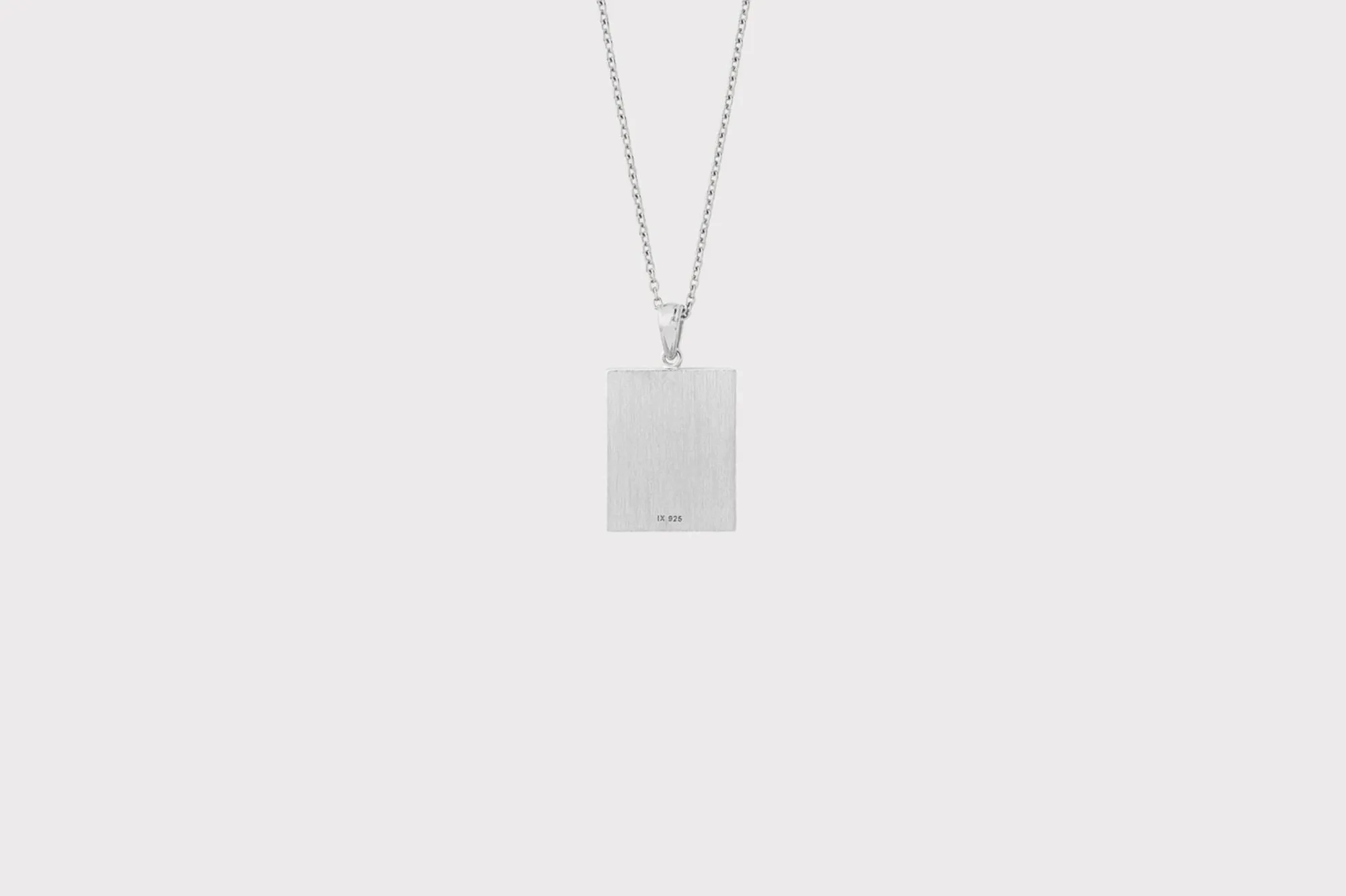 IX Angel Silver Pendant