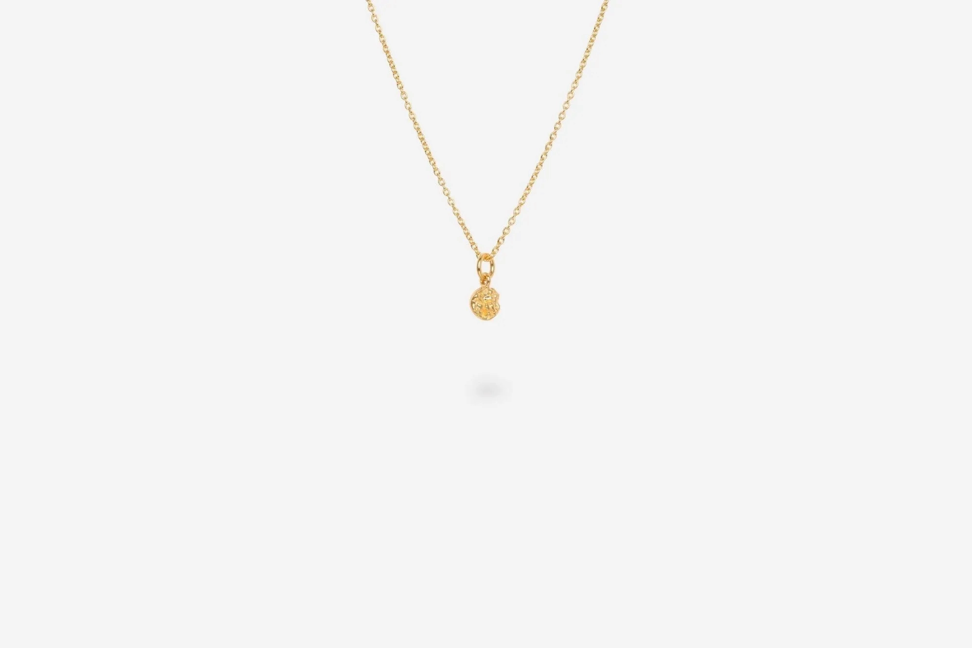IX Earth Gold Plated Pendant