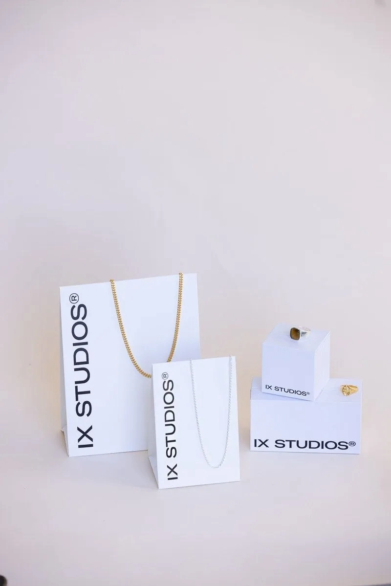 IX K Letter Silver Pendant