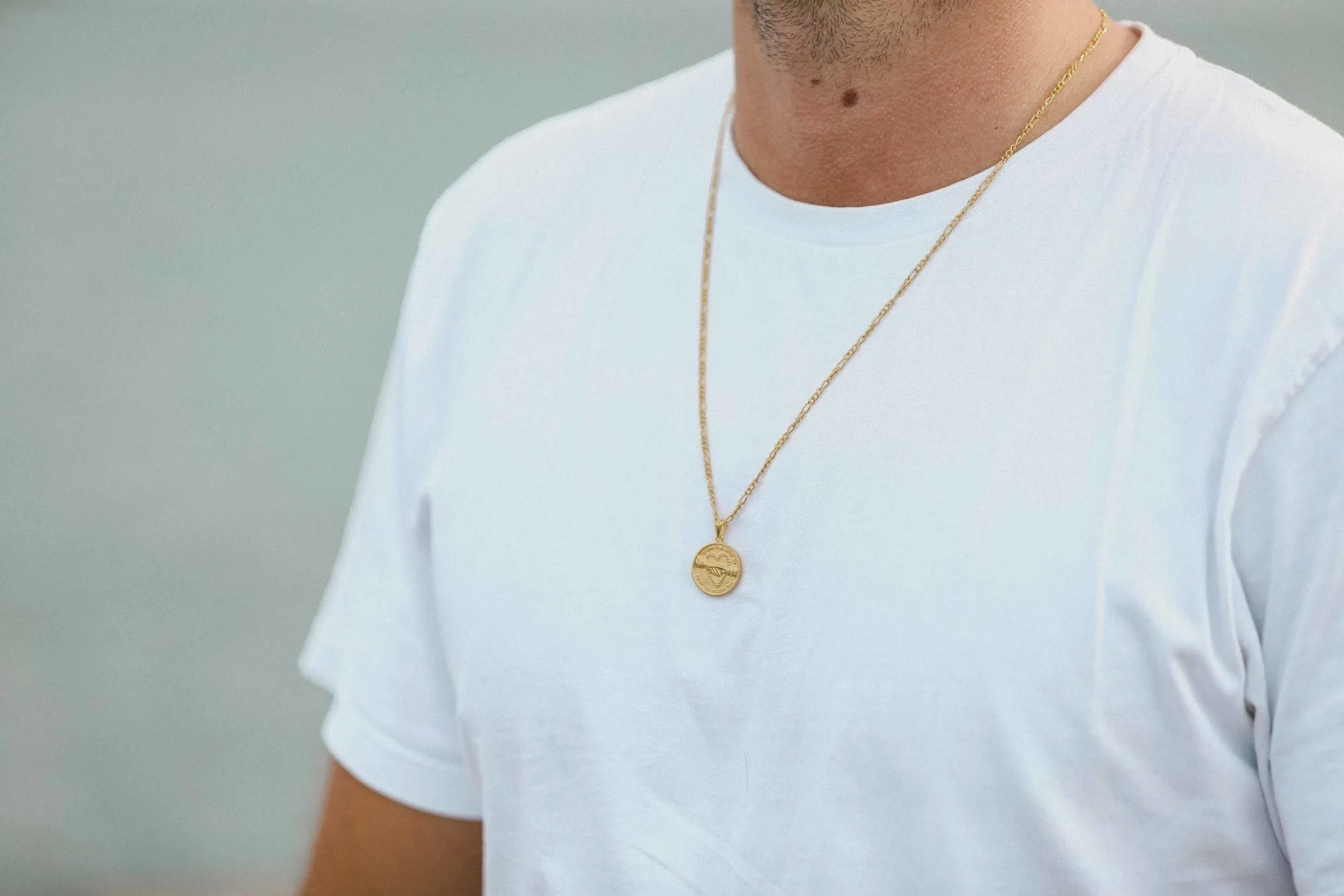 IX Love Seal Gold Plated Pendant