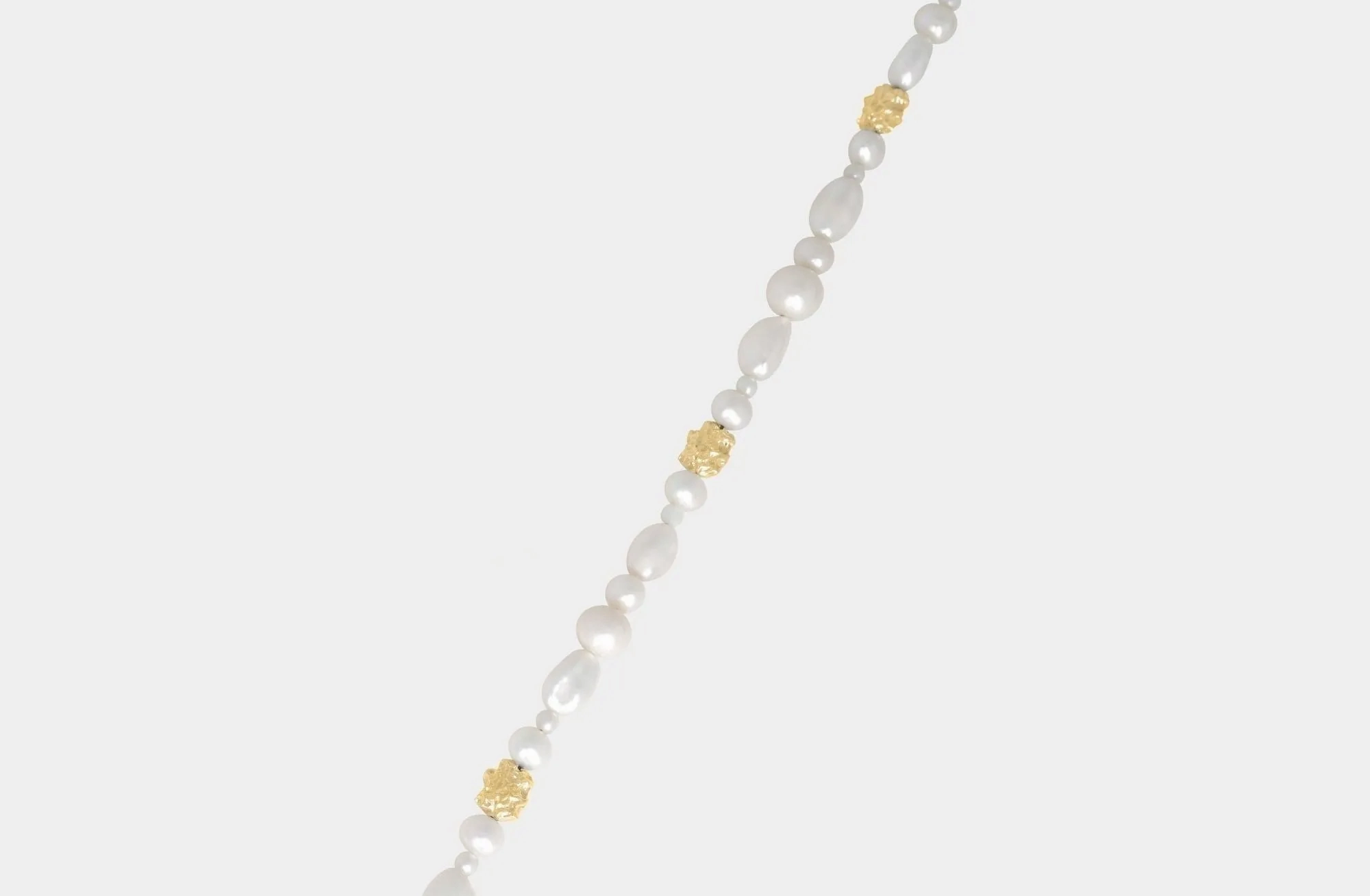 IX Ocean Pearl Gold Plated Necklace