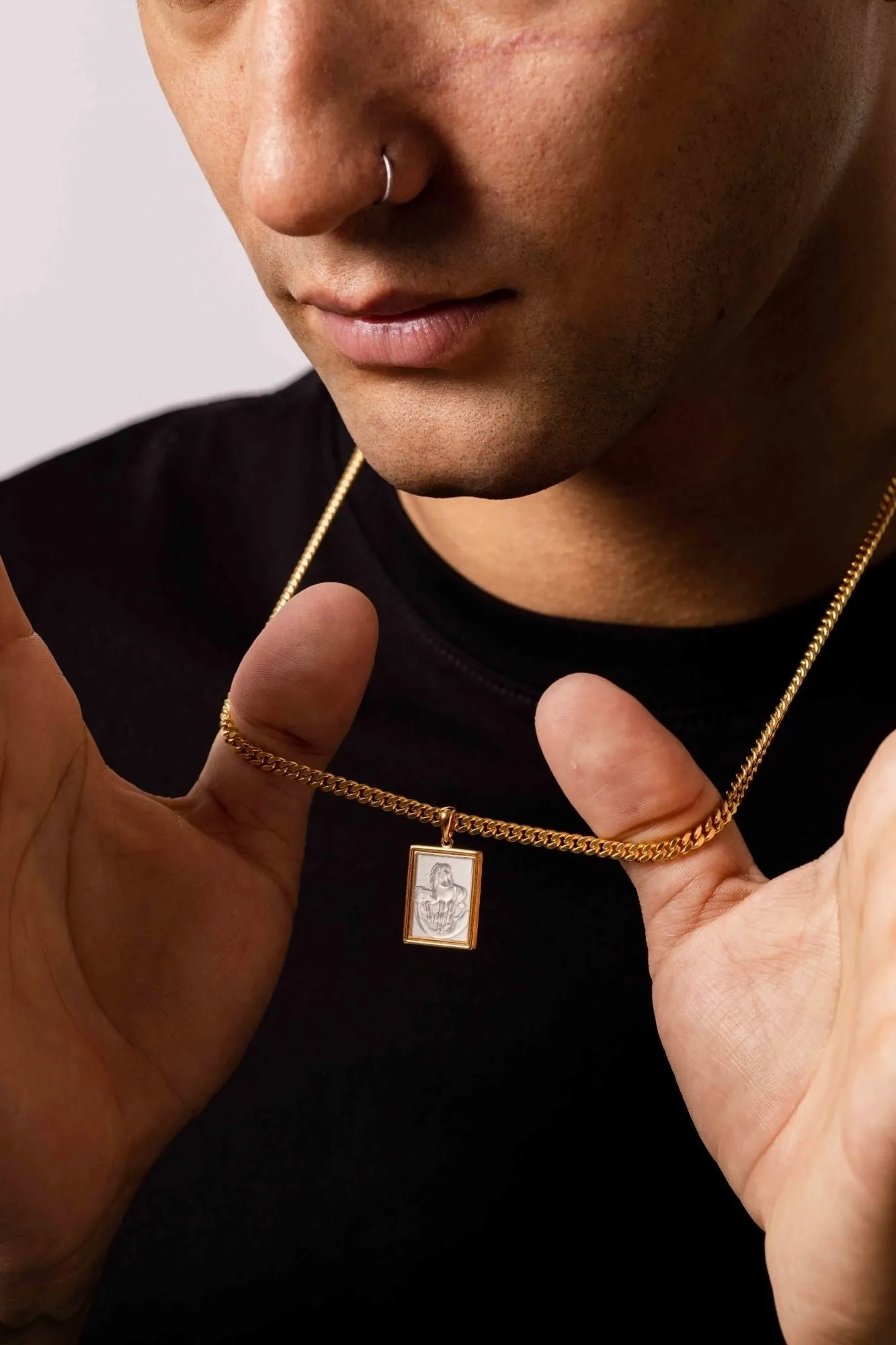 IX Valor Gold Plated Pendant