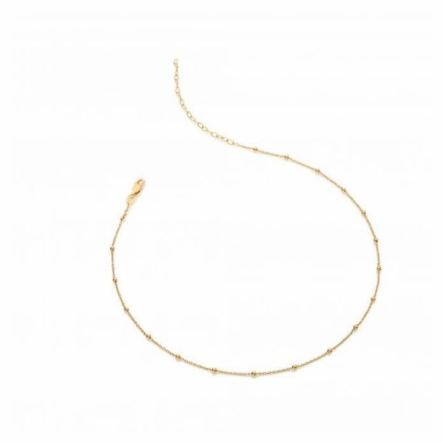Jac Jossa Embrace Beaded Cable Chain texture-silver-ornament  
