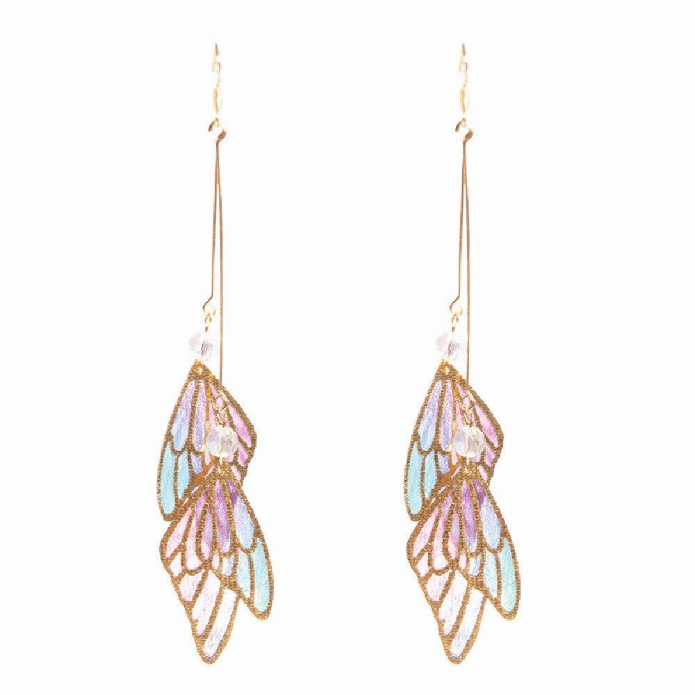 Japanese Handmade Gradient Butterfly Earrings