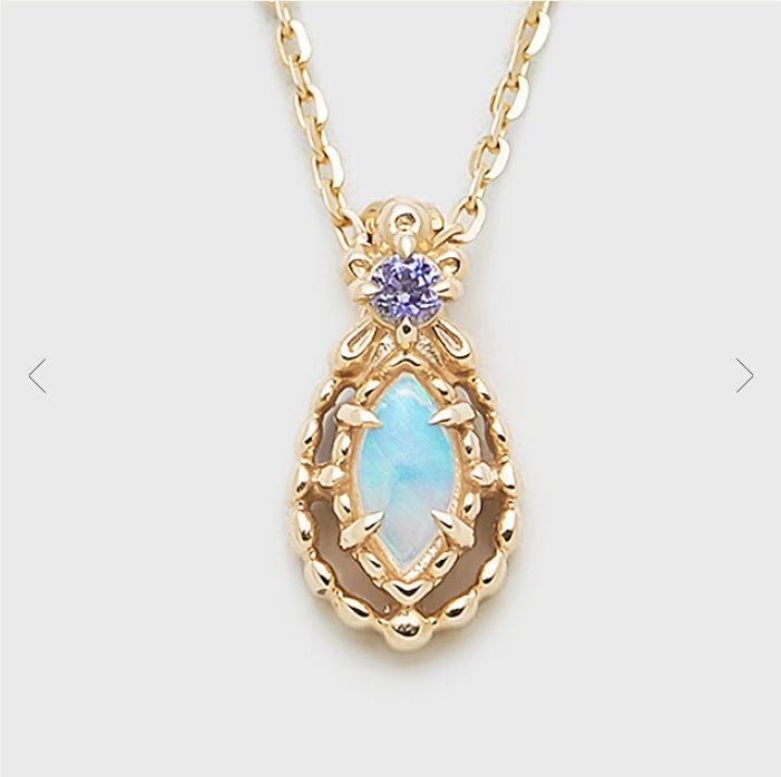 Japanese Vintage Luxury Australian Aussie Silver Plated 14K Gold Necklace