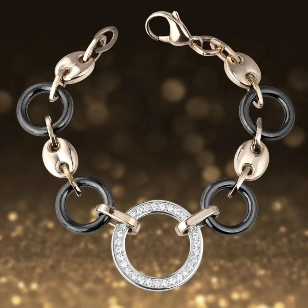 Java Ceramic Halo Bracelet