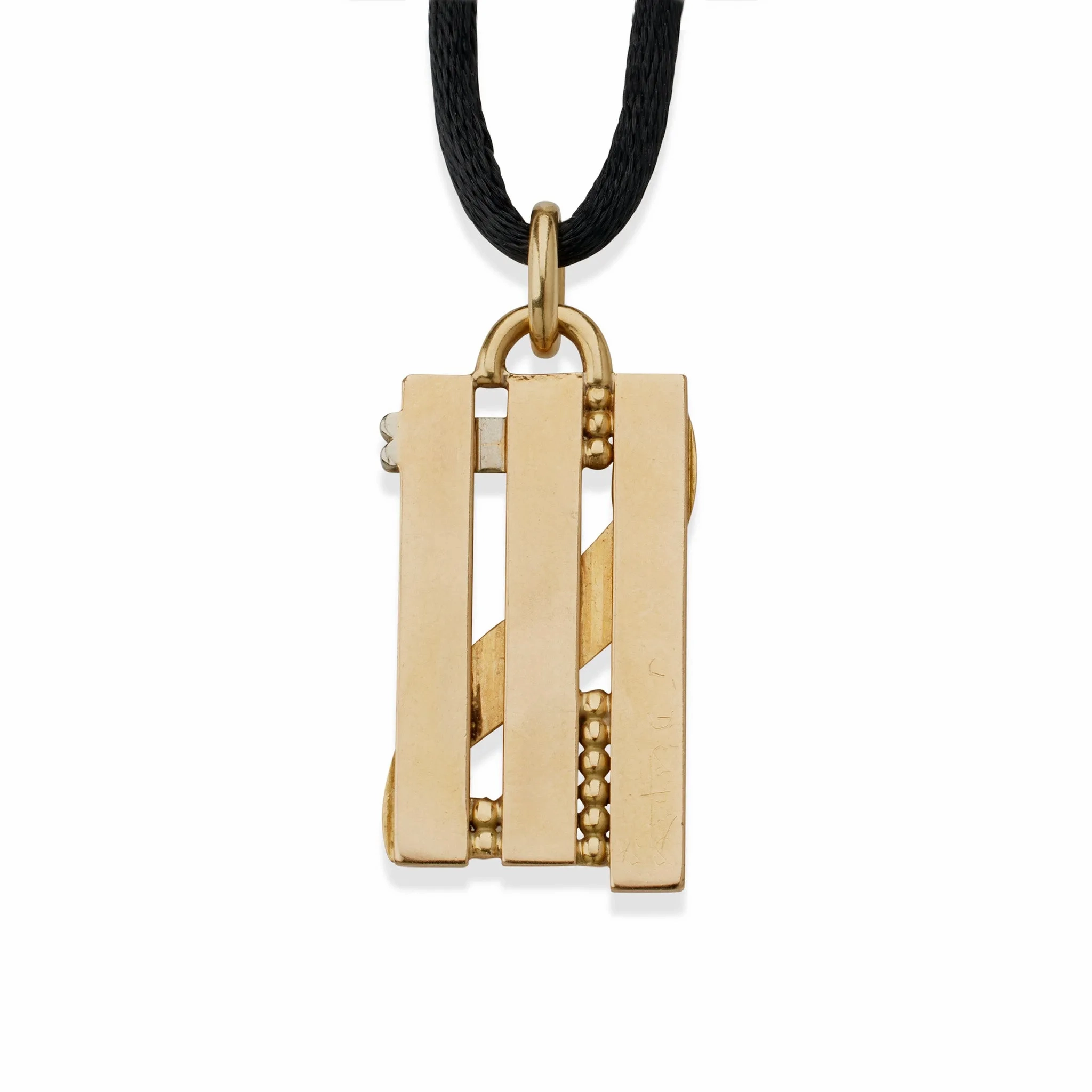 Jean Despr??s Modernist 18K Gold Pendant