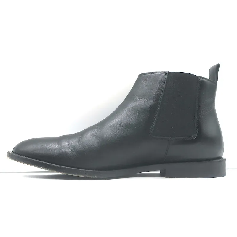 Jenni Kayne Chelsea Stiefel Schwarz Leder Größe 37,5 Flache Knöchelstiefel