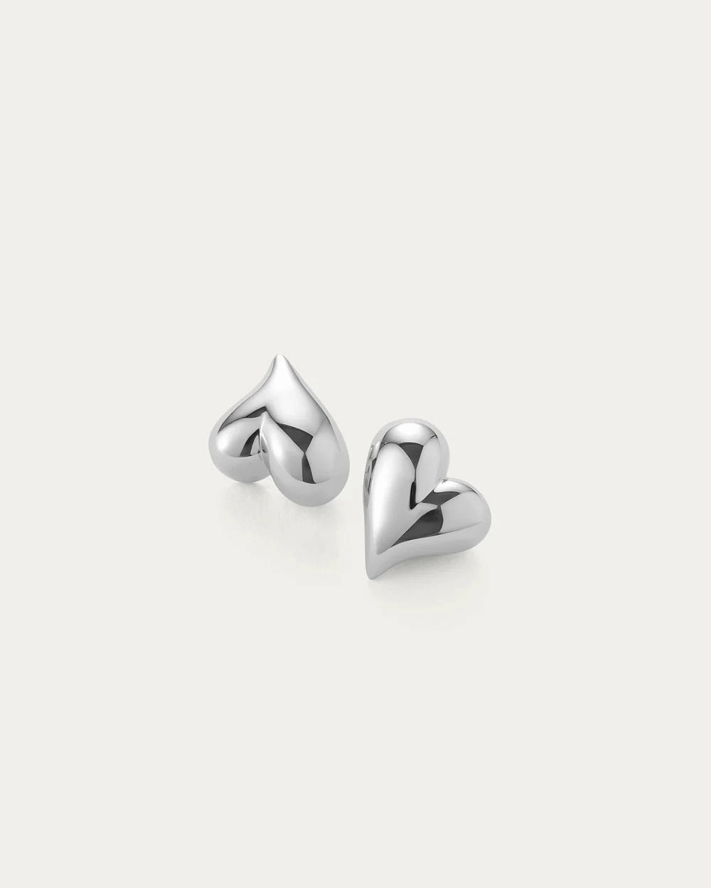 JENNY BIRD - ART HEART BUTTON EARRING ear-ear-stud  