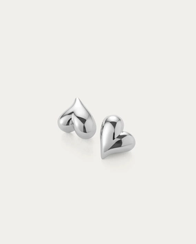 JENNY BIRD - ART HEART BUTTON EARRING ear-ear-stud  