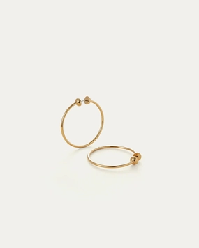 JENNY BIRD - ICON HOOP EARRINGS SMALL ear-ear-stud  