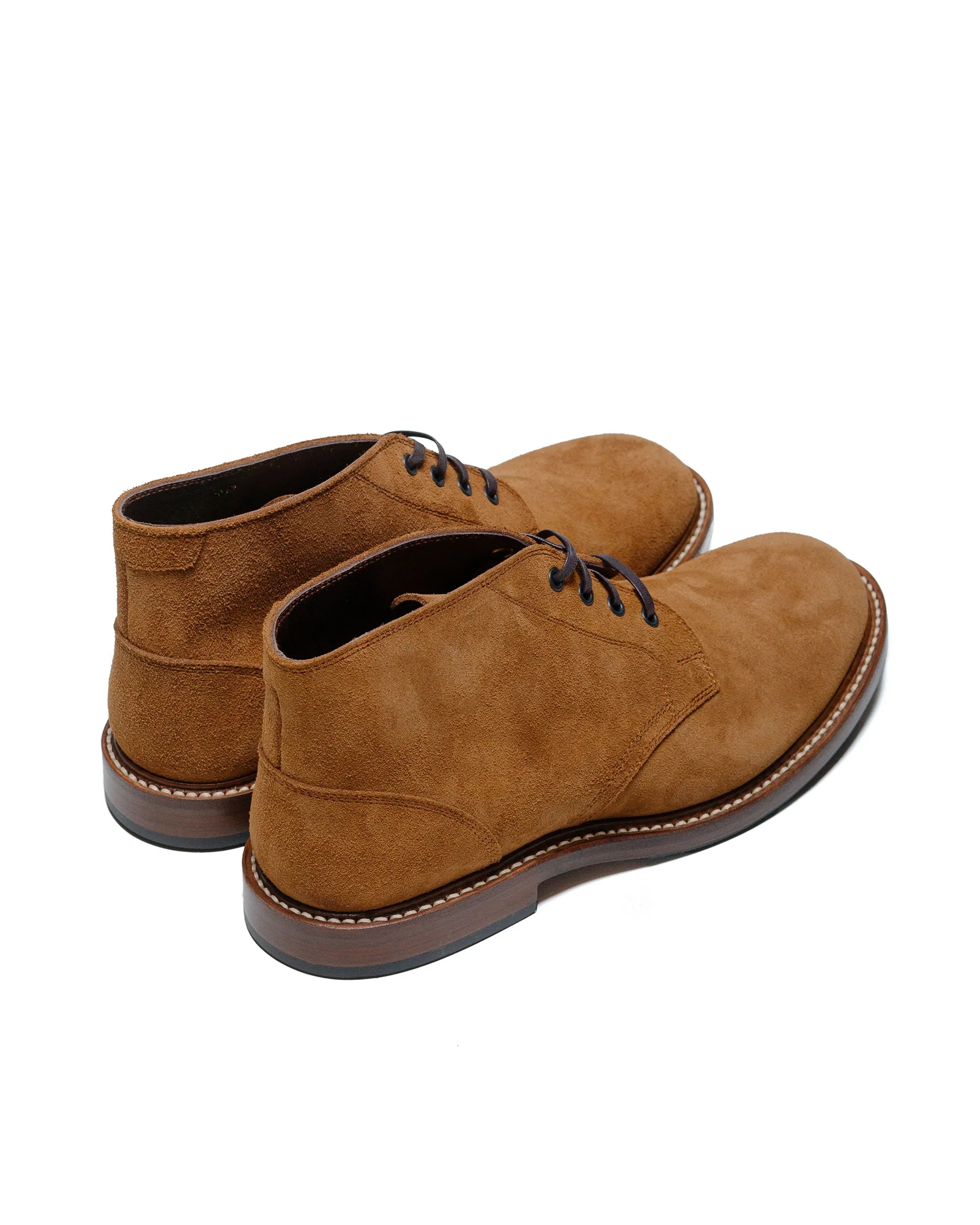 John Lofgren Bootmaker Die standhaften Chukka-Stiefel Japanisches Suede Senf