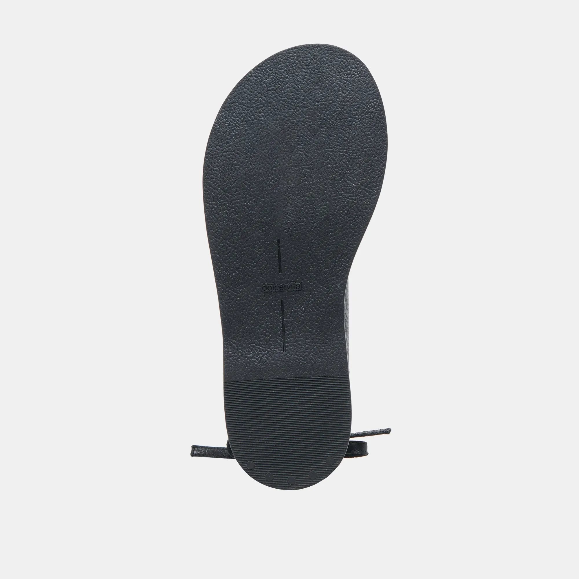 JUDY SANDALEN SCHWARZES LEDER
