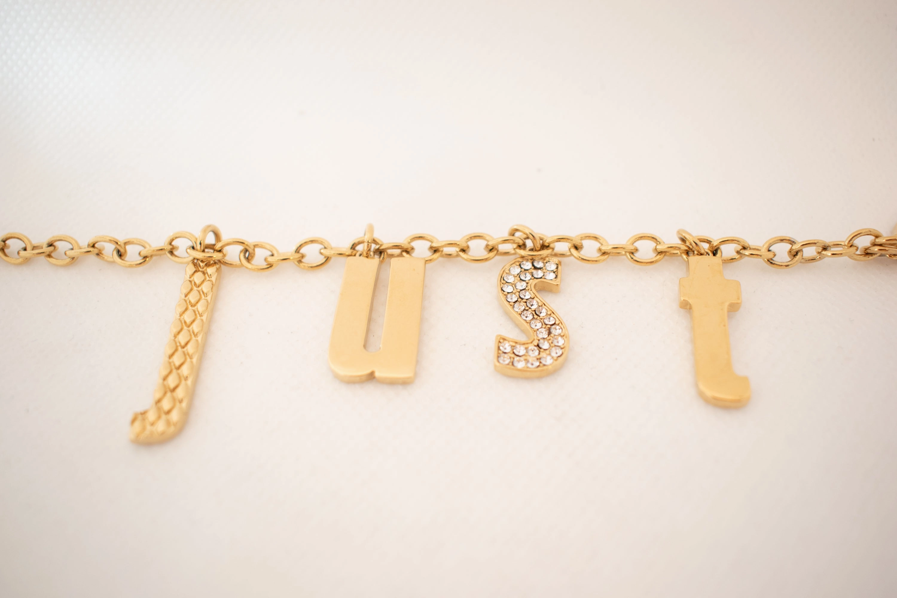 Just Cavalli Bracelet With Just Cavalli Charm Design