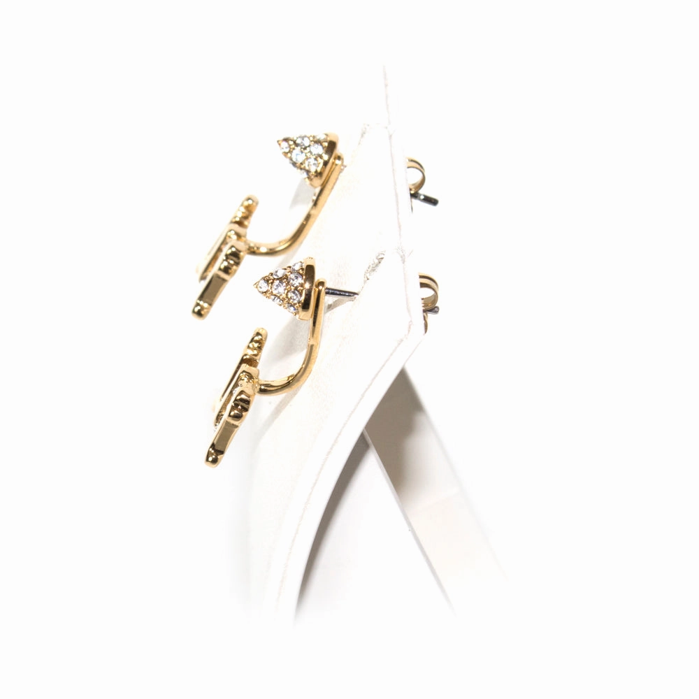 Just Cavalli Earring Ip Gold Two Way Style